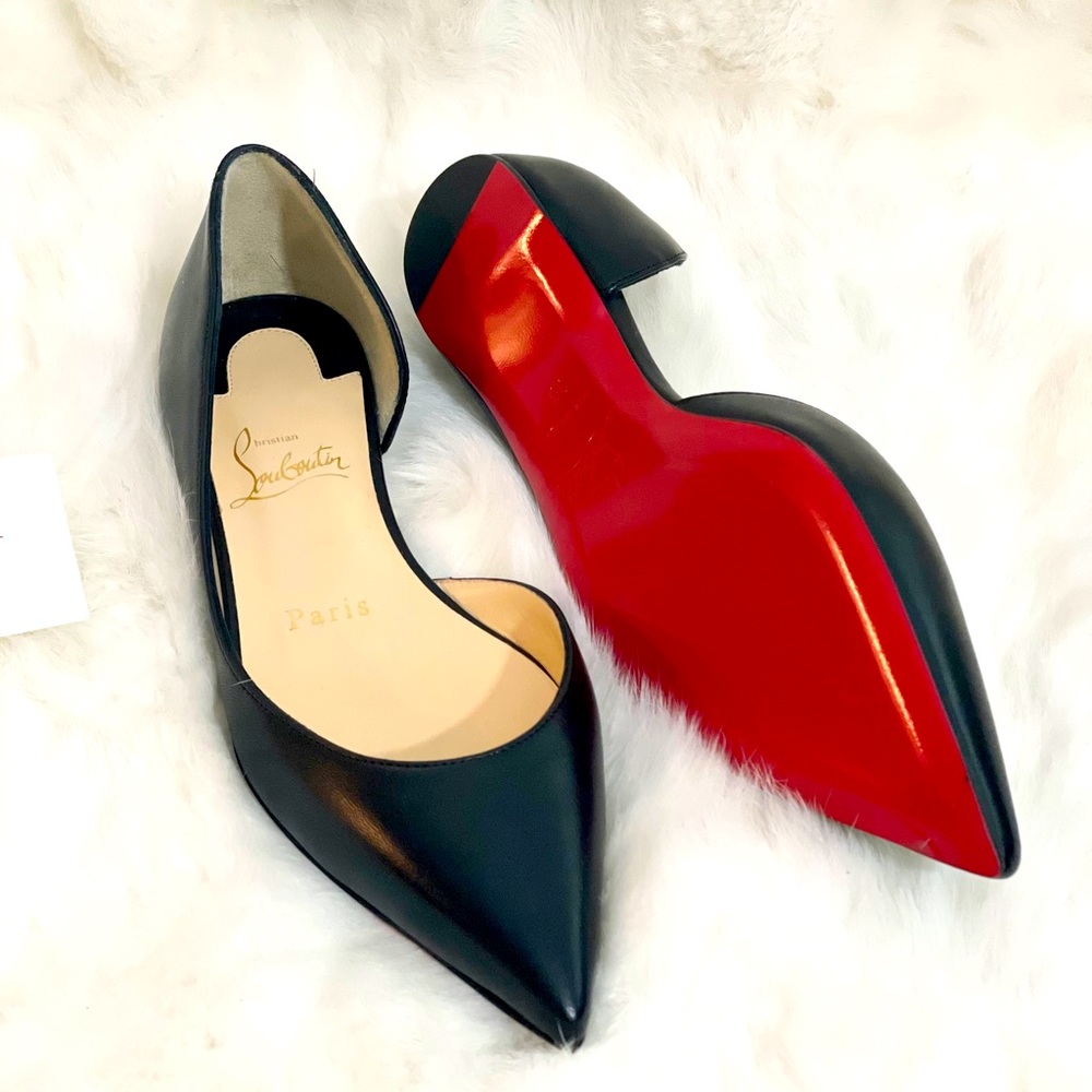 New Authentic Christian Louboutin Iriza Flat 35.5